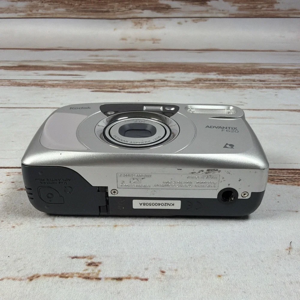 Kodak Advantix F620 Zoom APS Point & Shoot Film Camera Silver 2.0x Zoom OEM